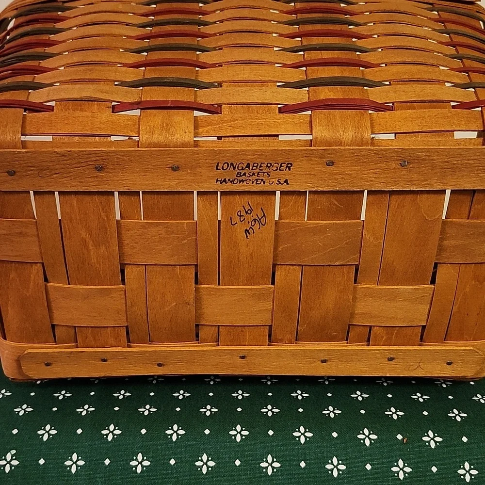 Longaberger Employee Merry Christmas Market Basket